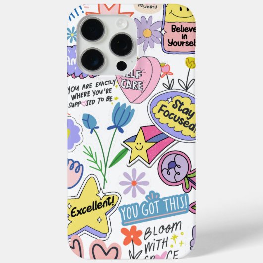 Geelgroene heldere vreedzame bewustzijns telefoonh Case-Mate iPhone case (Achterkant)