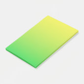 Geelgroene kleur post-it® notes (Schuin)