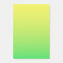 Geelgroene kleur post-it® notes
