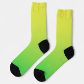 Geelgroene kleur sokken (Links)