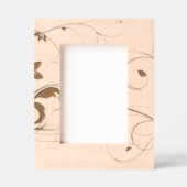 geelgroene wijnstok gegraveerde lijstjes (Voorkant)