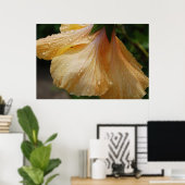 GeelHibiscus75 Poster (Thuiskantoor)