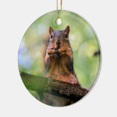 Geelhoorn Keramisch Ornament (Links)