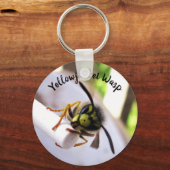 Geeljasje Vespulae Kute Face Sleutelhanger (Voorkant)