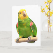 Geelkopamazon Kaart (Gele Bloem)