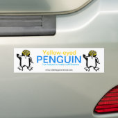 Geelogige Pinguïn - Wildlife - Bumpersticker (Op auto)
