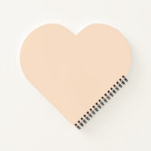 Geelpooljufferduif in het midden van de bloemen notitieboek (Achterkant)