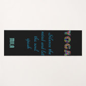 Geelsmat Yogamat (Voorkant (horizontaal))