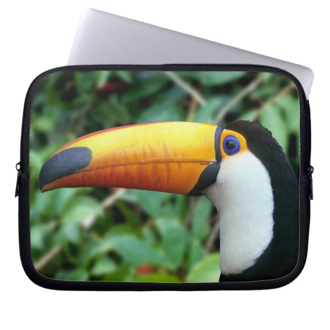 Geelsnaveltoekan Laptop Sleeve (Voorkant)
