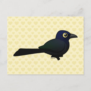 Geelstaartgrackle Briefkaart