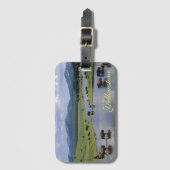 geelsteen Bagagelabel-Buffalo Bagagelabel (Voorkant (verticaal))