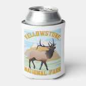 geelsteen blikjeskoeler (Blikje Voorkant)