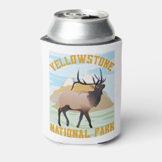 geelsteen blikjeskoeler (Blikje Achterkant)