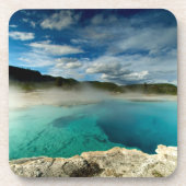 geelsteen drankjes onderzetter (Voorkant)