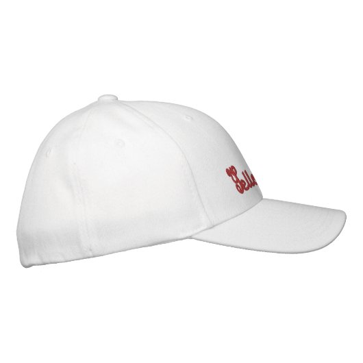 Geelsteen geborduurd Pet van Baseball Pet (Rechts)