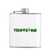 geelsteen heupfles (Voorkant)