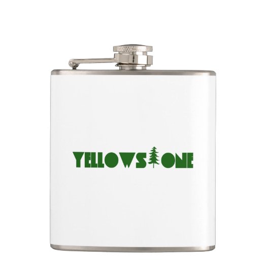 geelsteen heupfles (Voorkant)