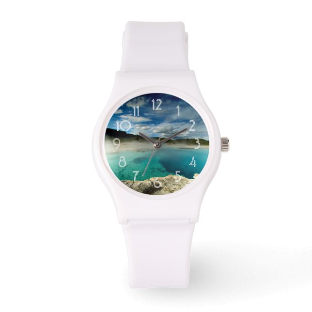 geelsteen horloge (Voorkant)