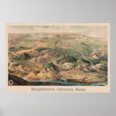  geelsteen Illustratie Poster (Voorkant)