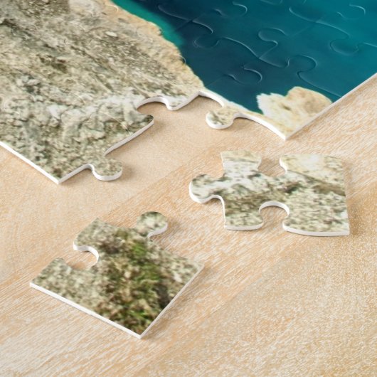 geelsteen legpuzzel (Zijkant)