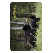 Geelsteen Magnet-Black Beer Magneet