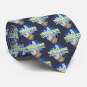 Geelsteen (pijlpunt) stropdas (Opgerold)