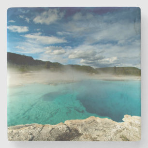 geelsteen stenen onderzetter