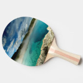 geelsteen tafeltennisbatje (Zijkant)