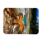 geelsteen thermische pool magneet (Horizontaal)