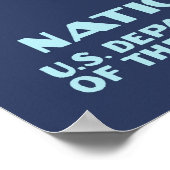  geelsteen WPA-reizen Poster (Hoek)