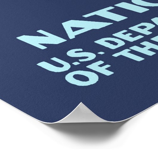  geelsteen WPA-reizen Poster (Hoek)