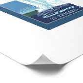 geelsteen WPA-reizen Poster (Hoek)