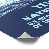  geelsteen WPA-reizen Poster (Hoek)