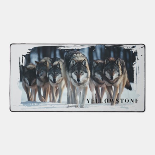 Geelsteenwolven Bureaumat (Voorkant)