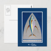 Geelvintonijn Briefkaarten (Voorkant / Achterkant)