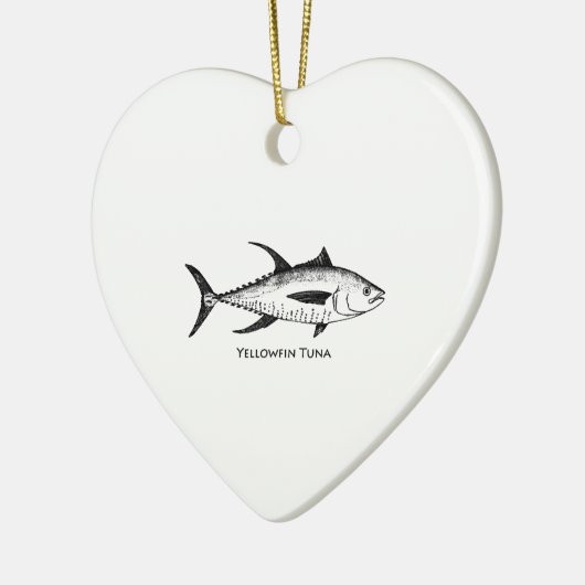 Geelvintonijn Logo Keramisch Ornament (Links)