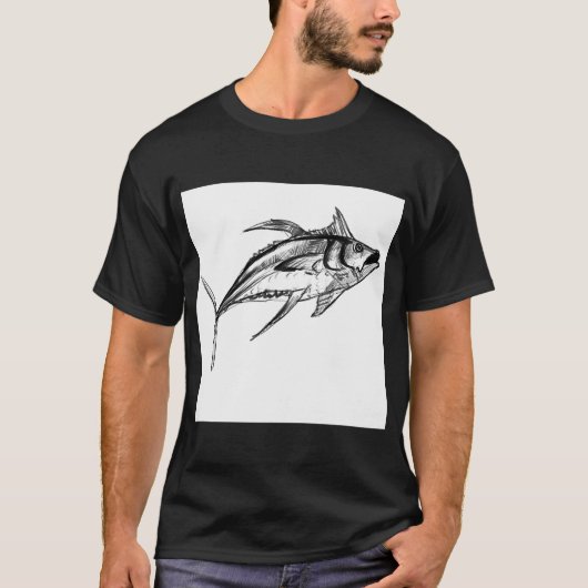 Geelvintonijn T-shirt (Voorkant)