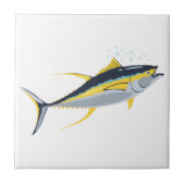 Geelvintonijn Tegeltje (Voorkant)