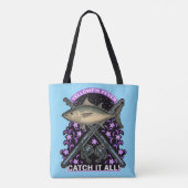 Geelvintonijn Tote Bag (Achterkant)