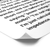 Geelvleugelstekelvarken Poster (Hoek)