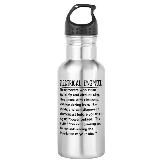 Geelvleugelstekelvarken Waterfles (Voorkant)