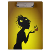 Geelvlindervrouw Klembord (Voorkant)