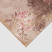  geelvrouw in Pet Shabby Chic Tissuepapier (Detail)