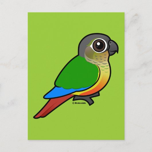 Geelzijdig bevaarbaar briefkaart (Voorkant)
