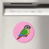 Geelzijdig bevaarbare conure magneet (Insitu (Vaatwasser))