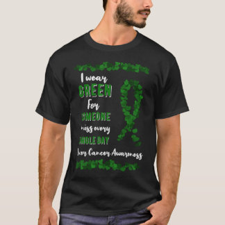 Geelzucht groene ribbon geelzucht t-shirt