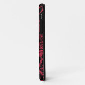 Geelzucht in rood en zwart Case-Mate iPhone case (Achterkant/links)