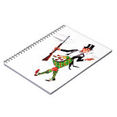 geelzucht met geweer notitieboek (Linkerzijde)
