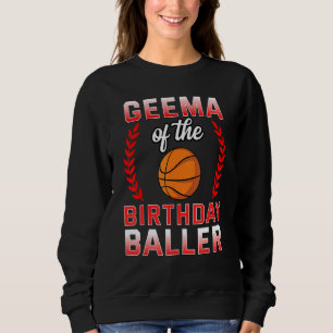 Geema van de Basketball Bday Celebrat Trui