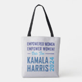 GEëmancipeerde VROUWEN emanciperen VROUWEN! Tote Bag (Achterkant)